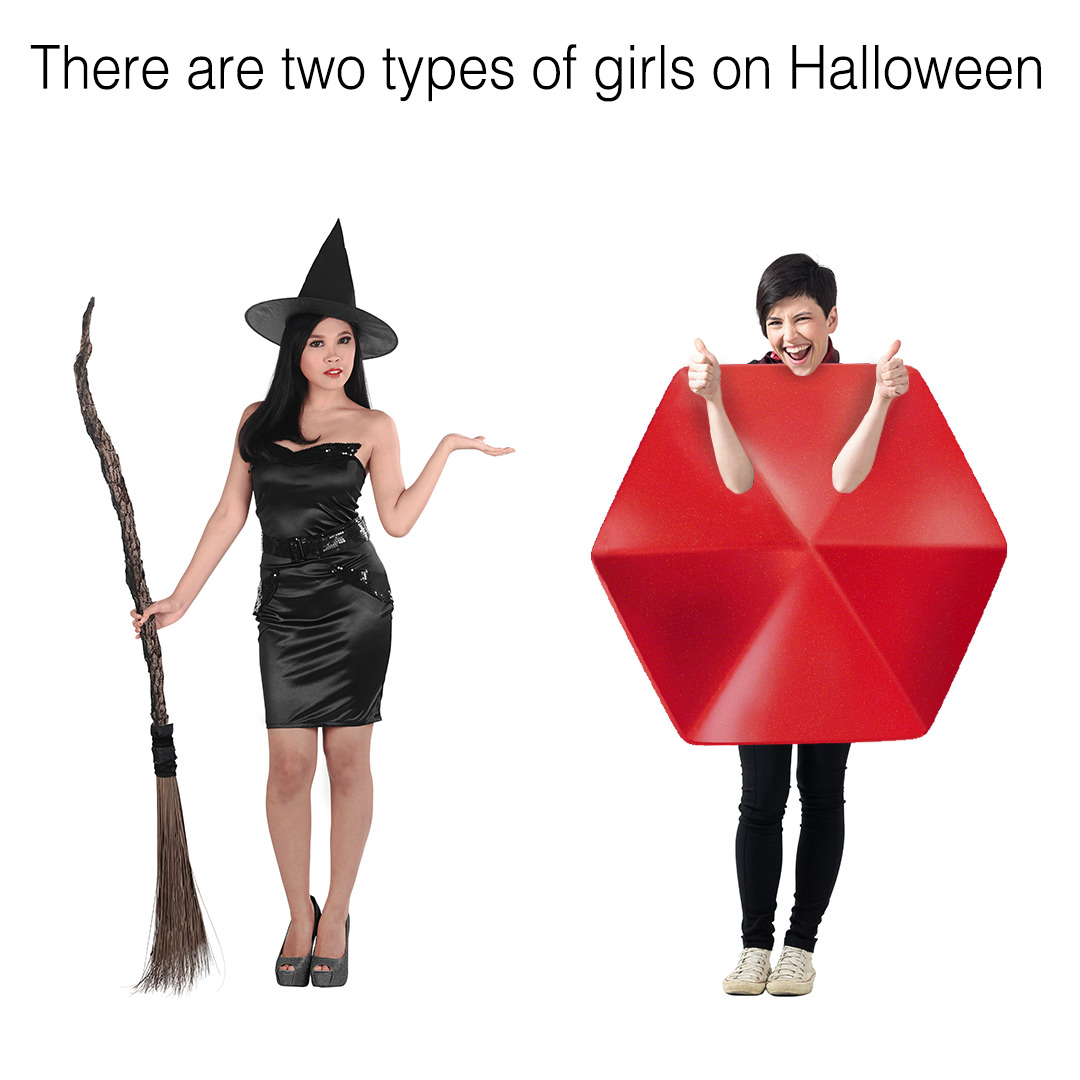 stock witch - There are two types of girls on Halloween