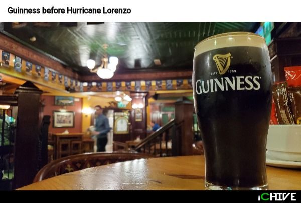 beer - Guinness before Hurricane Lorenzo Guinness Chive