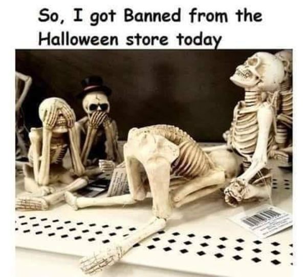 funny best halloween memes - So, I got Banned from the Halloween store today