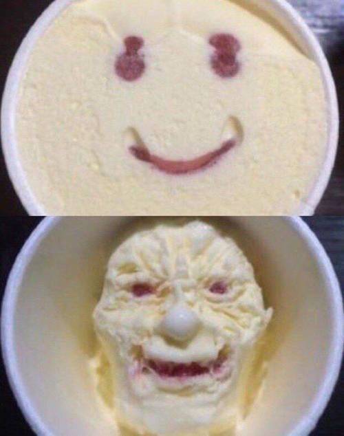 scary ice cream