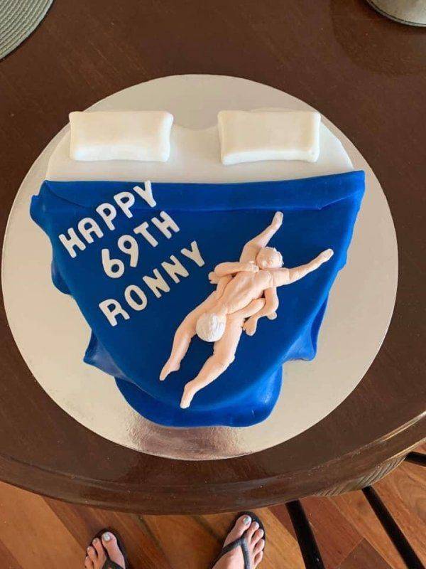 cake decorating - Happy 69TH Ronny