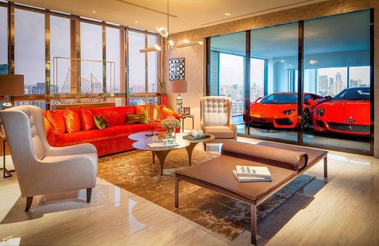 penthouse with garage