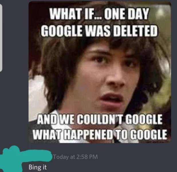 meme on human trafficking - What If... One Day Google Was Deleted And We Couldn'T Google What Happened To Google Today at Bing it