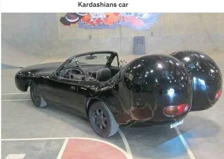 worst car modifications - Kardashians car