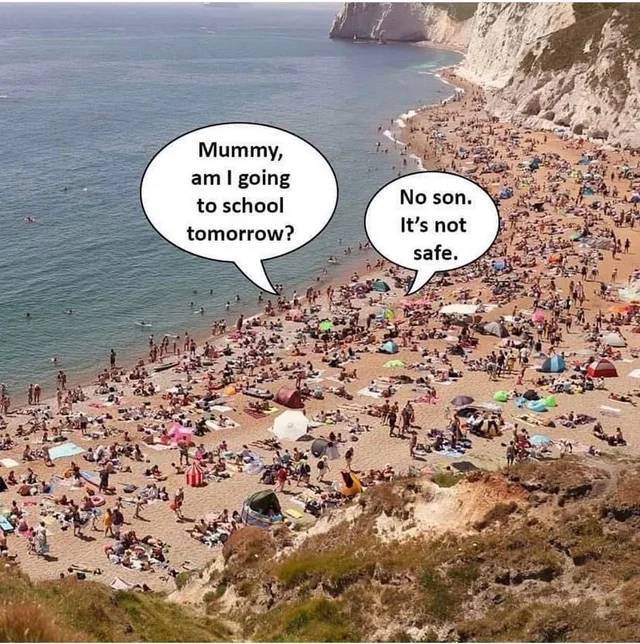 durdle door - Mummy, am I going to school tomorrow? No son. It's not .