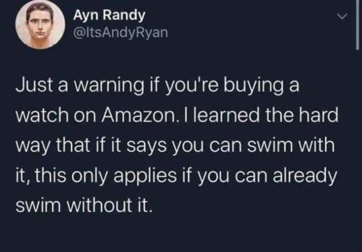 your body is a temple league of legends - Ayn Randy Just a warning if you're buying a watch on Amazon. I learned the hard way that if it says you can swim with it, this only applies if you can already swim without it.