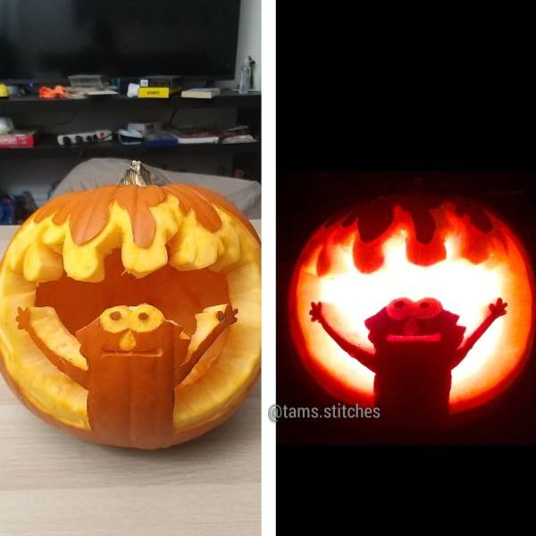 jack o lantern - Otams.stitches