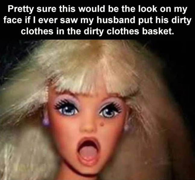 creepy dolls from the 80s - Pretty sure this would be the look on my face if I ever saw my husband put his dirty clothes in the dirty clothes basket.