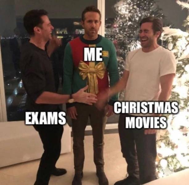 ryan reynolds hugh jackman christmas - Me Exams Christmas Movies