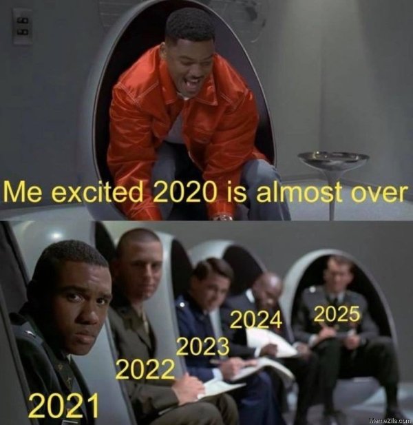 2020 2021 memes - 86 Me excited 2020 is almost over 2024 2025 2023 2022 2021 Merezia.com