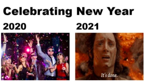 cant wait for 2021 - Celebrating New Year 2020 2021 It's done.