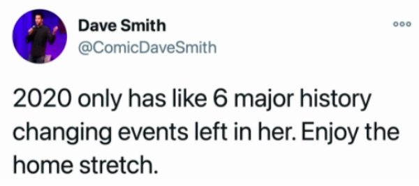 trump weiner tweet - Ooo Dave Smith Smith 2020 only has 6 major history changing events left in her. Enjoy the home stretch.