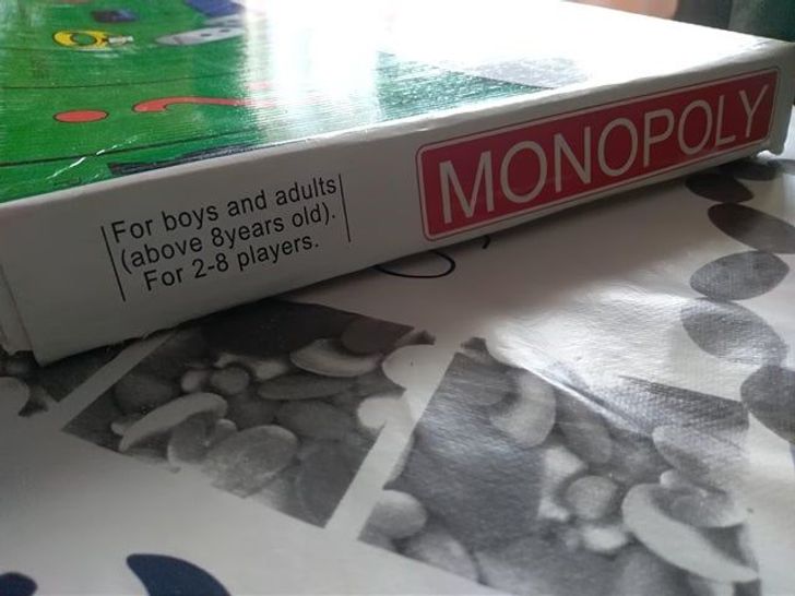 floor - Monopoly For boys and adults above 8years old. For 28 players