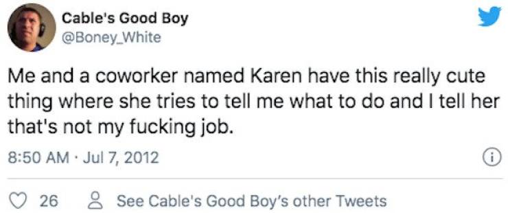 scotty t ariana grande - Cable's Good Boy White Me and a coworker named Karen have this really cute thing where she tries to tell me what to do and I tell her that's not my fucking job. . i 26 8 See Cable's Good Boy's other Tweets