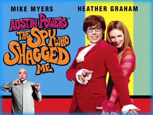 austin powers the spy who shagged me - Mike Myers Heather Graham Austin Fones The Spywho Stacoed Me