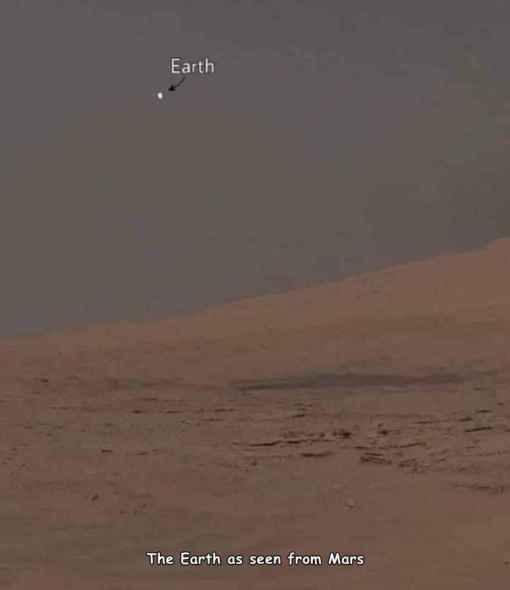 sky - Earth The Earth as seen from Mars