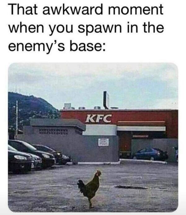 hôtel d'assézat - That awkward moment when you spawn in the enemy's base Kfc