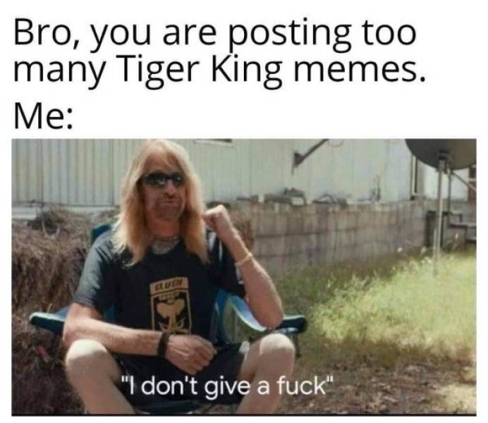 39 “Tiger King” Anniversary Memes