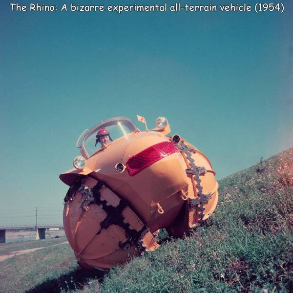 rhino all terrain vehicle - The Rhino A bizarre experimental allterrain vehicle 1954