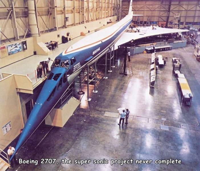 boeing 2707 - Saire Boeing 2707. the super sonic project never complete