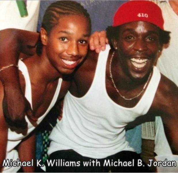 michael kenneth williams young - 410 Michael K. Williams with Michael B. Jordan