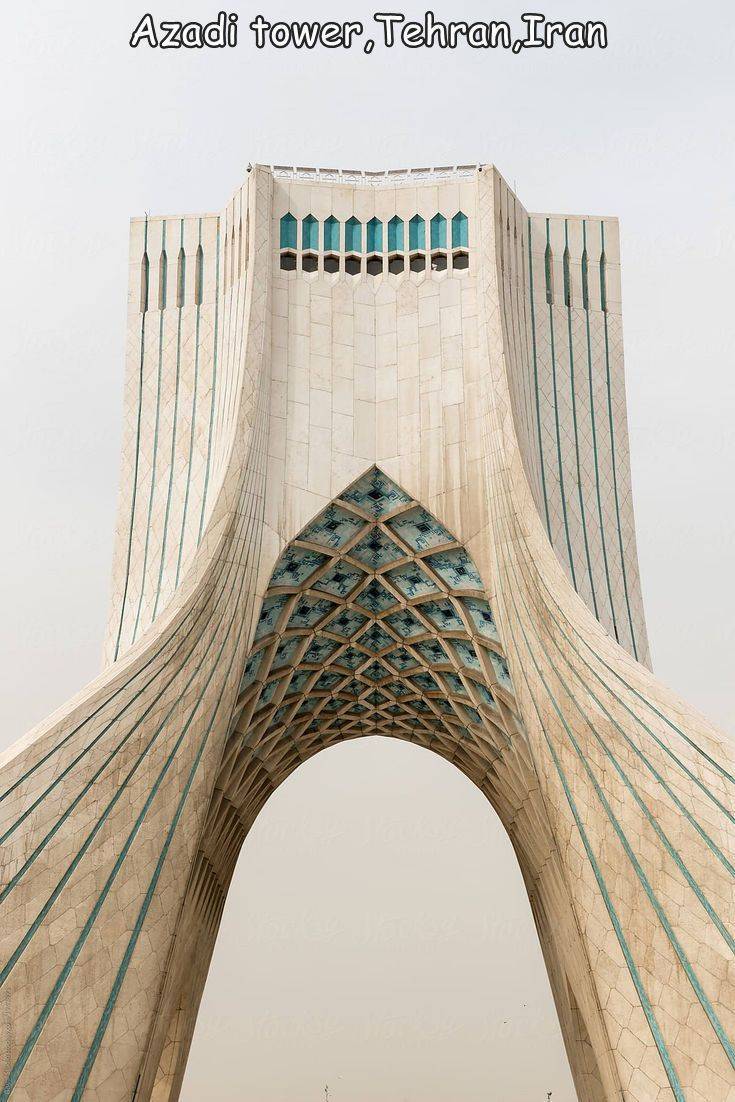 azadi tower - Azadi tower, Tehran, Iran
