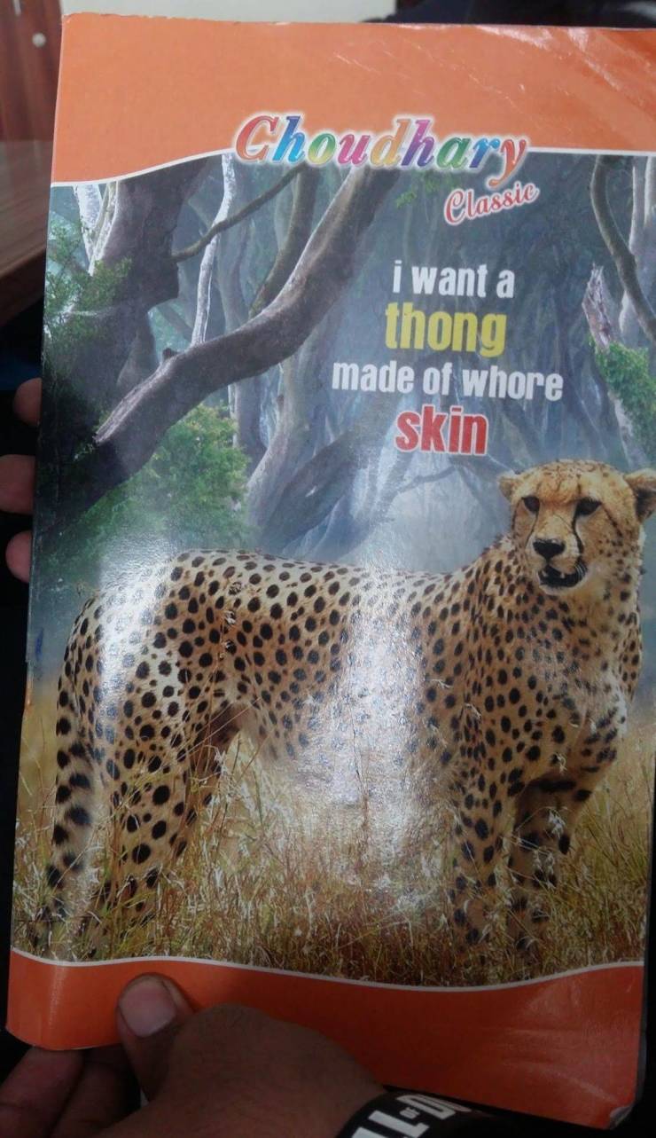 cheetah - Chaudhary Classie i want a thong made of whore skin