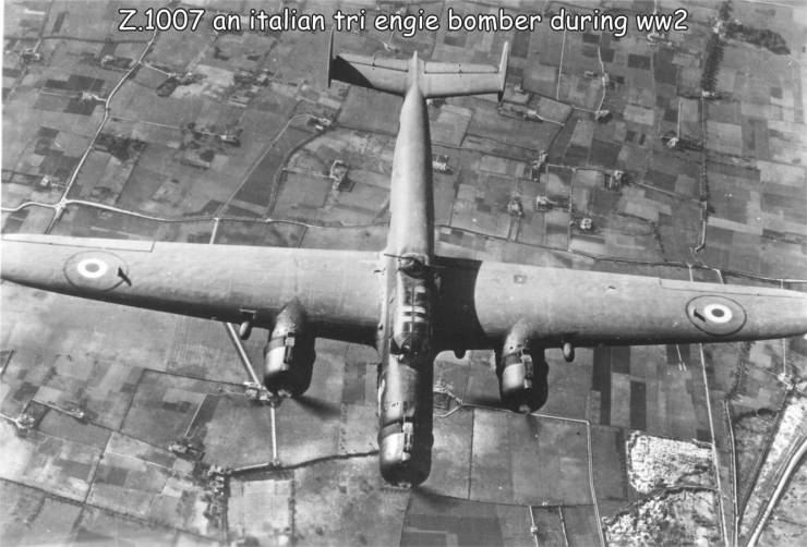 funny randoms - CANT Z.1007 Alcione - Z.1007 an italian tri engie bomber during ww2