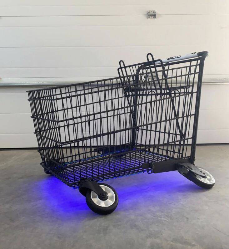 funny photos - shopping cart
