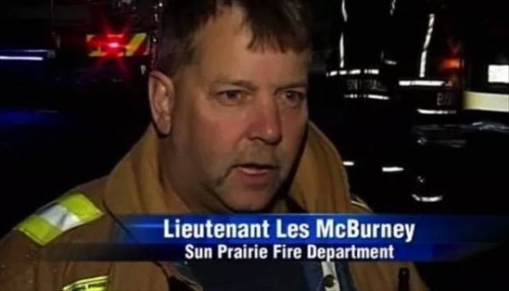 les burney - Lieutenant Les McBurney Sun Prairie Fire Department