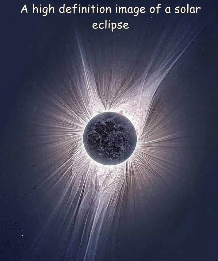 fun killer pics - solar eclipse 2017 hdr - A high definition image of a solar eclipse