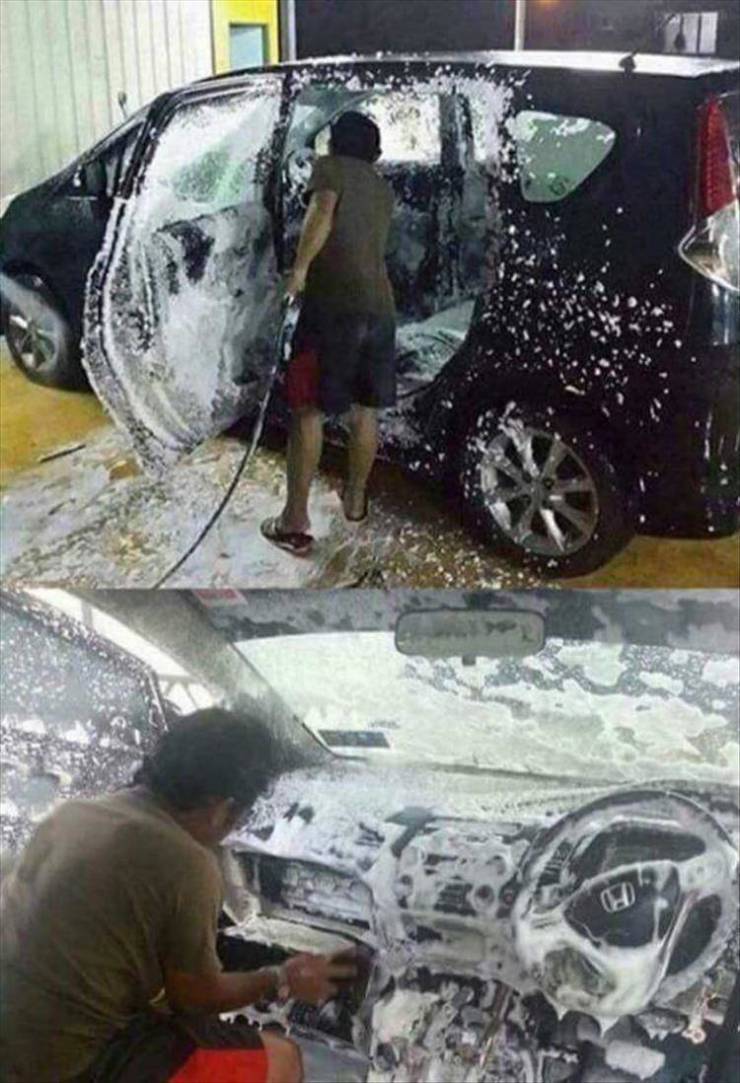 car wash fail