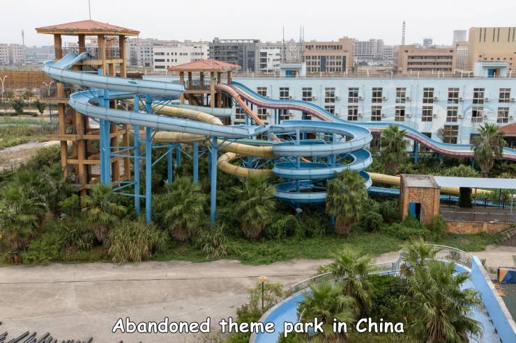 water park - Abandoned theme park in China