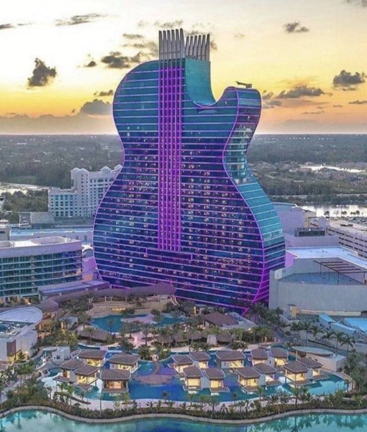 cool photos - florida guitar hotel