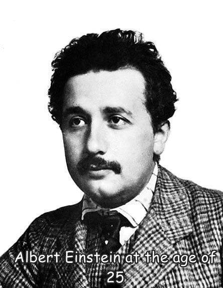 fun randoms - albert einstein 1904 - Albert Einstein at the age of 25