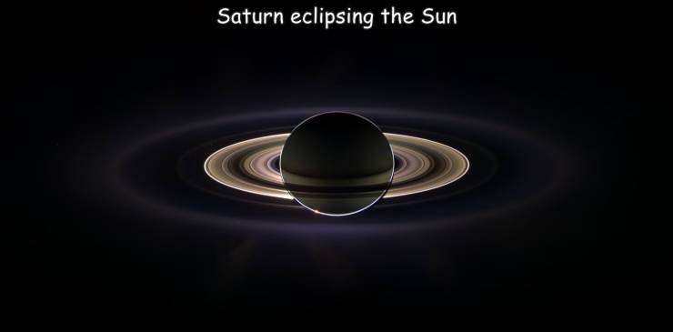 fun randoms - saturn eclipse - Saturn eclipsing the Sun e