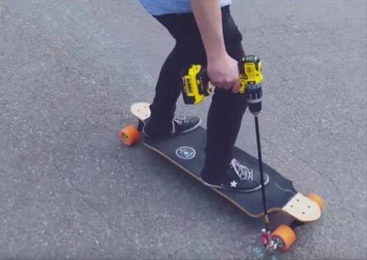 diy electric skateboard - 6