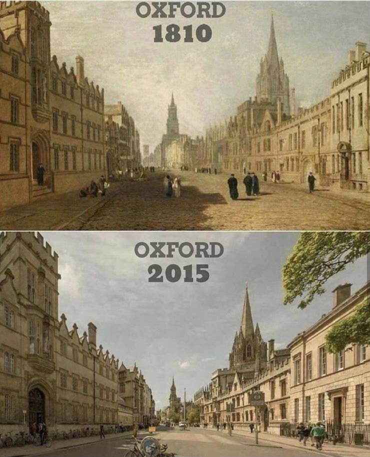 high street, oxford - Oxford 1810 1 Oxford 2015