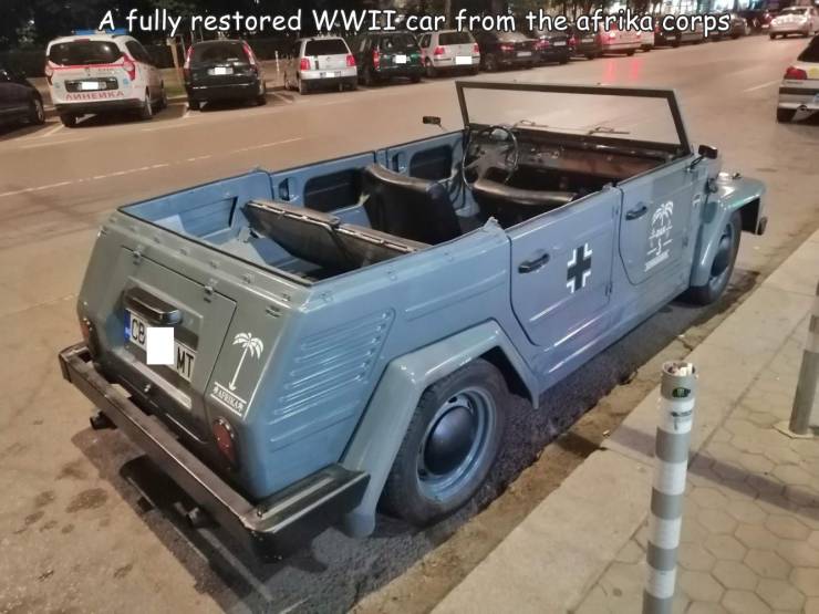 fun pics - cool images - volkswagen 181 - A fully restored Wwii car from the afrika corps Arrera