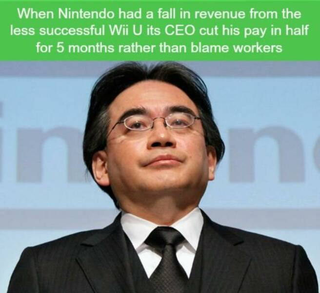 fun randoms - deviantart rip satoru iwata - When Nintendo had a fall in revenue from the less successful Wii U its Ceo cut his pay in half for 5 months rather than blame workers in