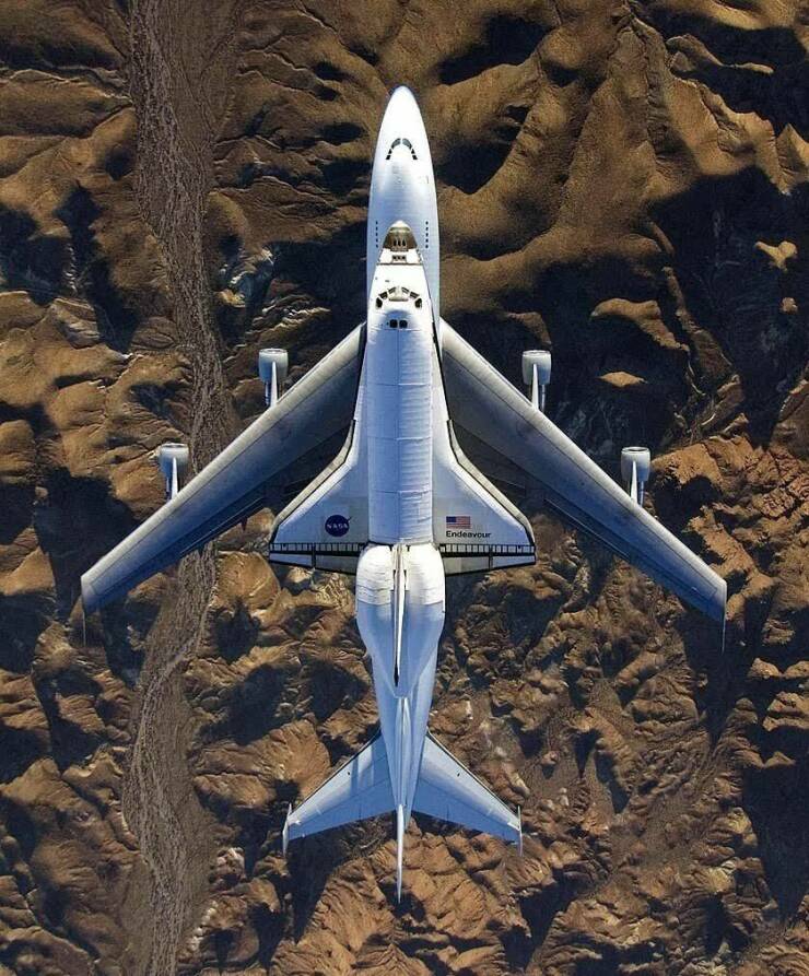 fun randoms - funny photos - boeing 747 space shuttle - Naga ..... Endeavour
