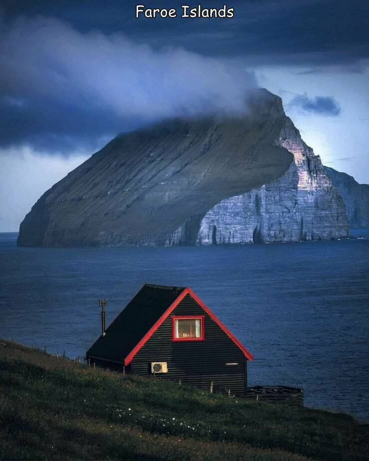 fun randoms - funny photos - faroe islands - Faroe Islands Stron