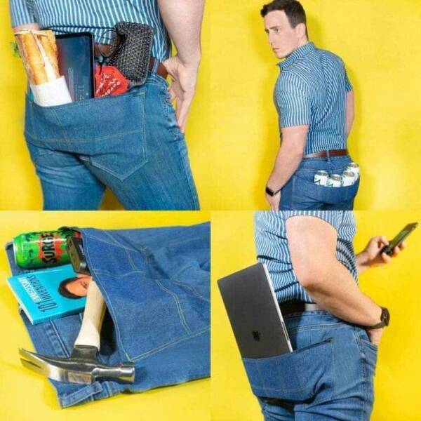 awesome random pics  - one back pocket jeans - Ecessary 101NVENTIONS Surge
