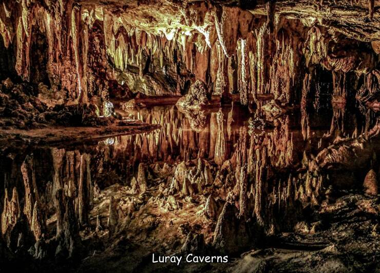 awesome random pics  - luray caverns