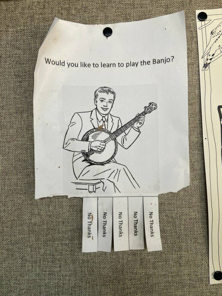 daily dose of randoms -  man playing banjo - Would you to learn to play the Banjo? Do No Thanks No Thanks No Thanks No Thanks No Thanks