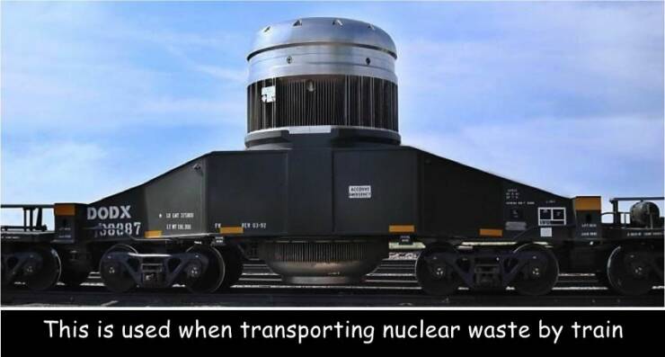 daily dose of pics - m 140 shipping container - Dodx 50287 L Joy 11 Colo Diving This is used when transporting nuclear waste by train
