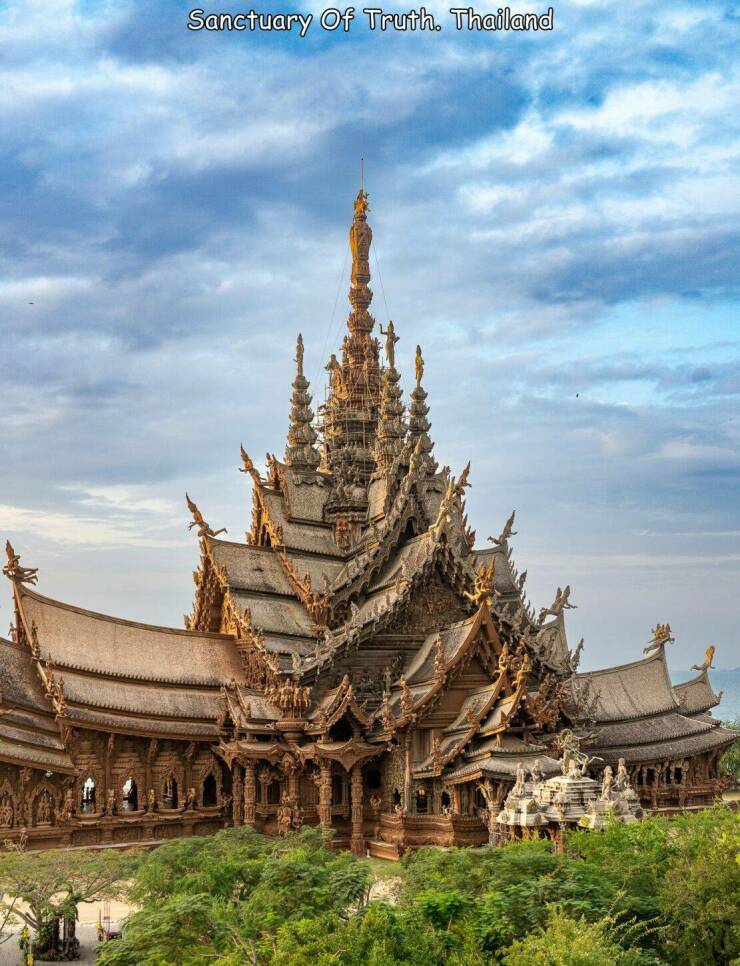cool random pics - sanctuary of truth - Sanctuary Of Truth. Thailand Hothestarn