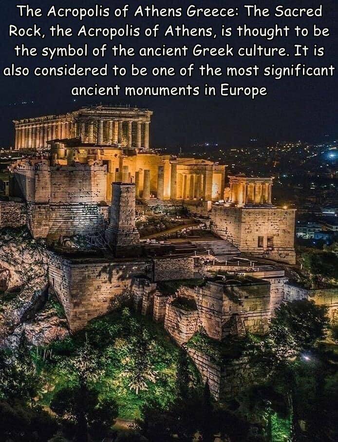 funny pics and cool randoms - acropolis of athens - The Acropolis of Athens Greece The Sacred Rock, the Acropolis of Athens, is thought to be the symbol of the ancient Greek culture. It is also considered to be one of the most significant ancient monument