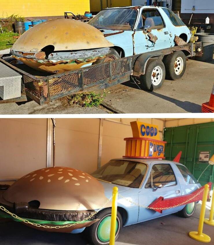 cool random pics - good burger car - Poo Co Cood Urger