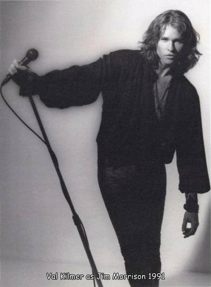 monday morning randomness - jim morrison - Val Kilmer as Jim Morrison 1991